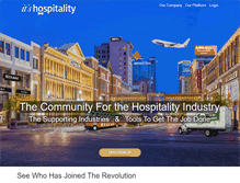 Tablet Screenshot of itshospitality.com